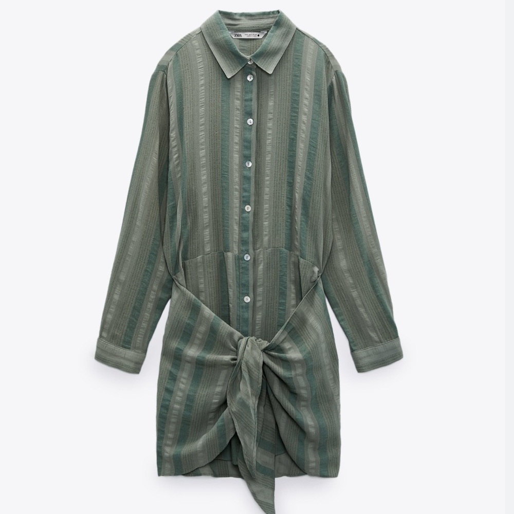 Zara shirt dress